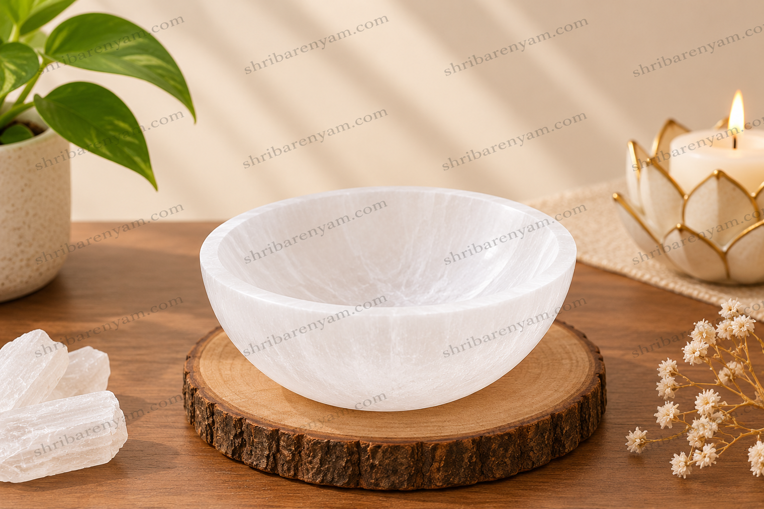 Selenite Bowl 1
