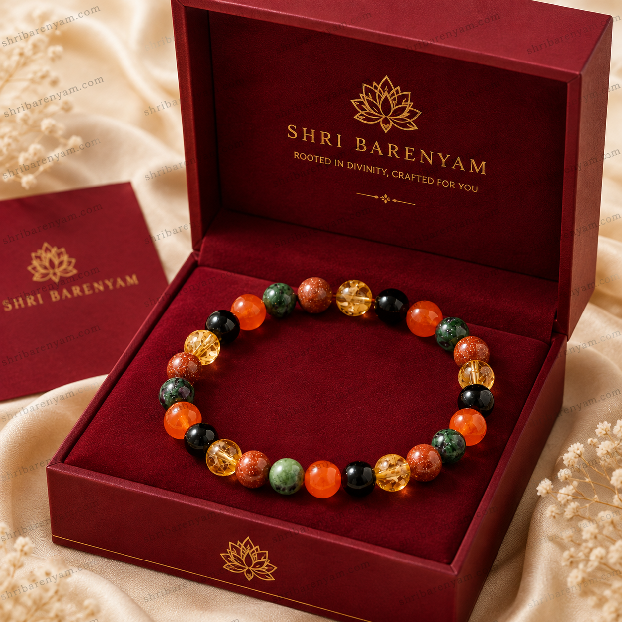 Numerology Bracelet for Moolank 1 2